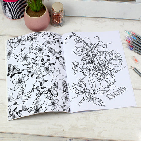 Personalised Gardening Colouring Book: 4 - Books By Gift Moments