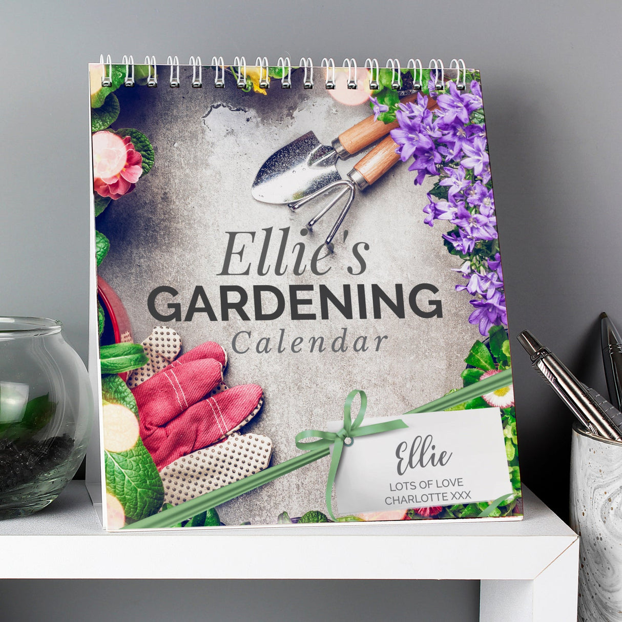 Personalised Gardening Desk Calendar: 1 - Calendars & Planners By Gift Moments