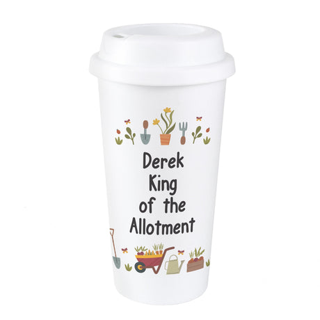 Personalised Gardening Travel Mug: 5 - Travel Mugs By Gift Moments