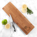 Personalised Bamboo Gin & Tonic Chopping Board: 1 - Chopping Boards By Gift Moments