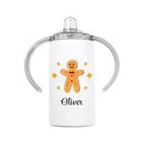 Personalised Gingerbread Sippy Cup for Kids: 6 - Kids Bottles By Gift Moments