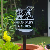 Personalised Gnome Solar Garden Light: 1 - Solar Lights By Gift Moments