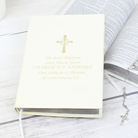 Personalised Eco-friendly Gold Companion Bible: 1 - Books By Gift Moments