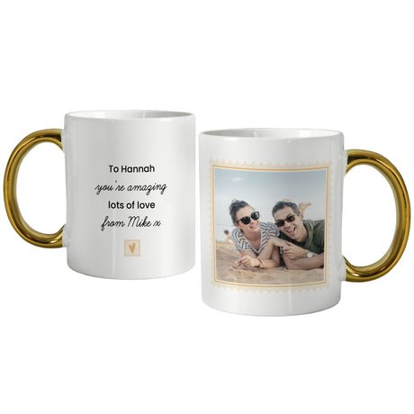 Personalised Gold Handle Photo Mug: 5 - Mugs By Gift Moments