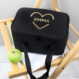 Personalised Gold Heart Lunch Bag: 2 - Lunch Boxes & Bags By Gift Moments