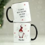 Personalised Gonk Family Christmas Mug: 3 - Mugs By Gift Moments