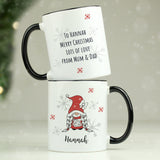 Personalised Gonk Family Christmas Mug: 4 - Mugs By Gift Moments