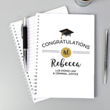 Personalised Graduation A5 Notebook: 1 - Notebooks By Gift Moments