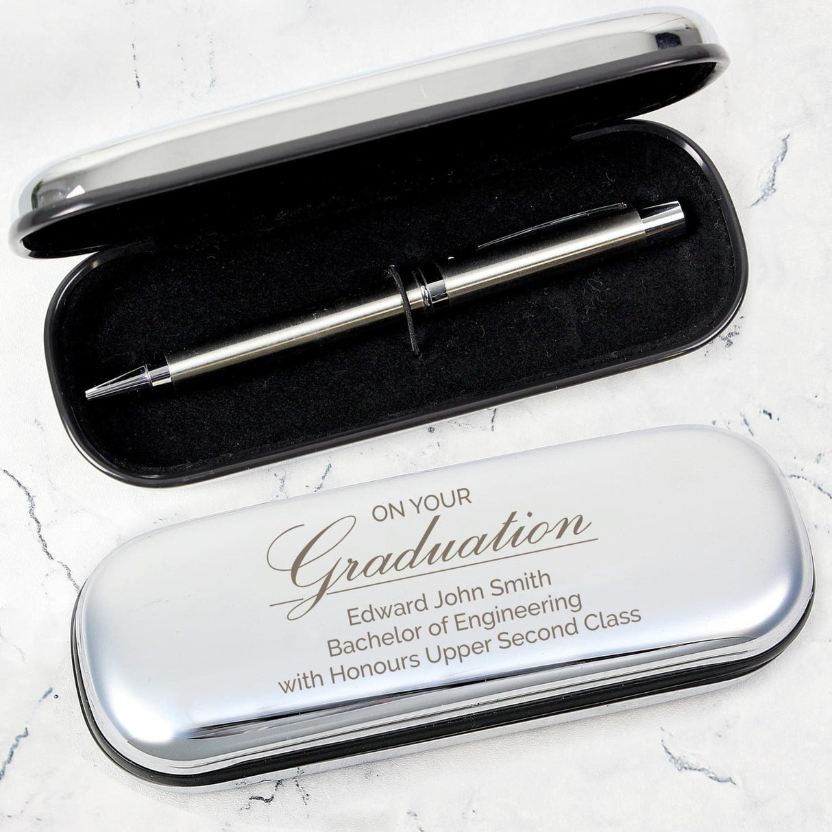 Personalised Graduation Pen and Box Set: 1 - Pens & Pencils By Gift Moments