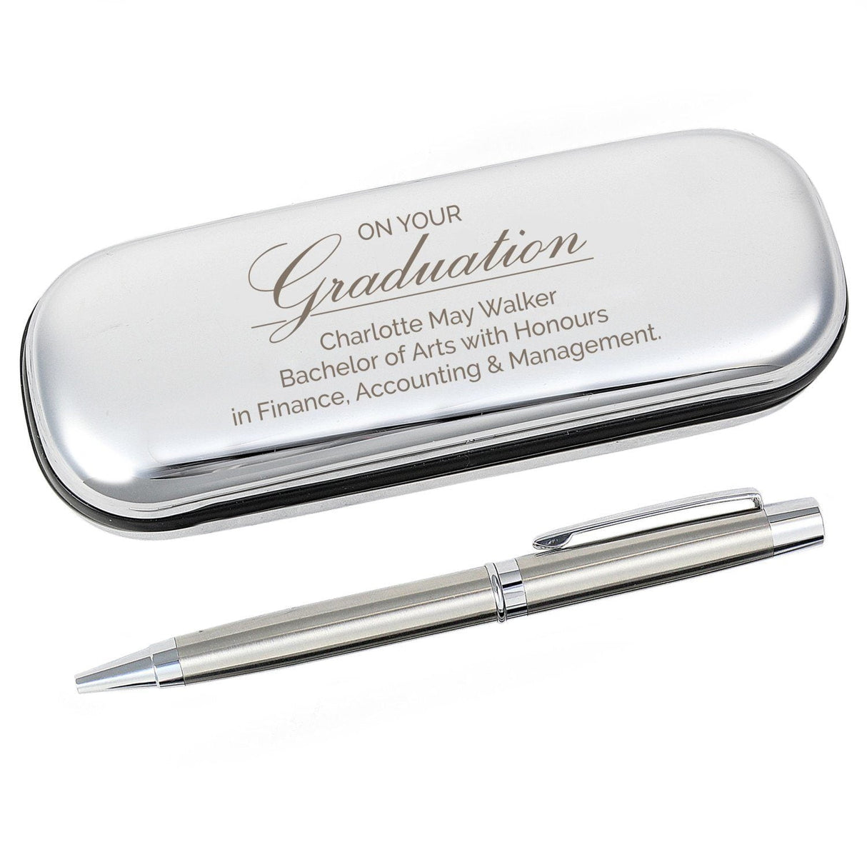 Personalised Graduation Pen and Box Set: 3 - Pens & Pencils By Gift Moments