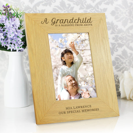 Personalised Grandchild Blessing Photo Frame: 1 - Photo Frames By Gift Moments