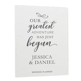 Personalised Our Greatest Adventure Wedding Planner: 4 - Calendars & Planners By Gift Moments