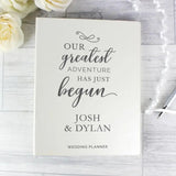 Personalised Our Greatest Adventure Wedding Planner: 5 - Calendars & Planners By Gift Moments