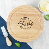 Personalised 'Hands Off' Cheese Board Set Default Title - Cheese Boards at Gift Moments