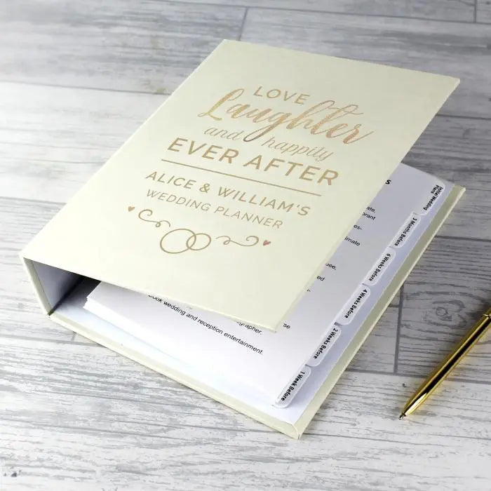 Personalised Wedding Planner: Happily Ever After: 1 - Calendars & Planners By Gift Moments