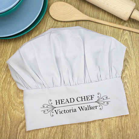 Personalised Head Chef Hat: 4 - Chef Hats By Gift Moments