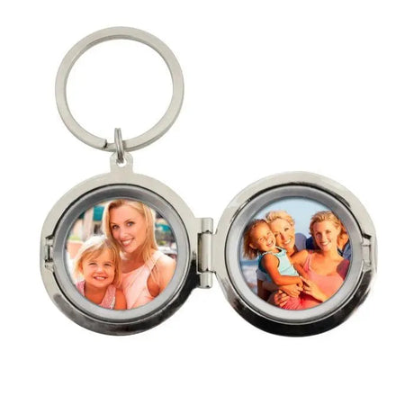 Personalised Heart Motif Photo Keyring: 5 - Keyrings By Gift Moments