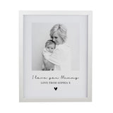 Personalised Heart Photo Upload Framed Prints: 10 - Framed Prints By Gift Moments