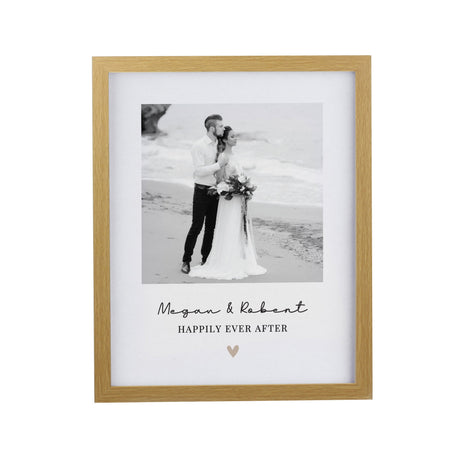 Personalised Heart Photo Upload Framed Prints: 8 - Framed Prints By Gift Moments