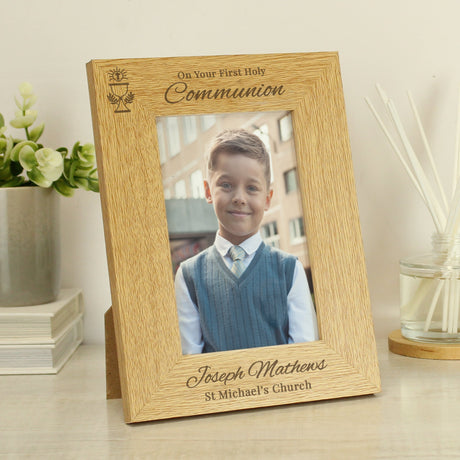 Personalised Holy Communion 6x4 Photo Frame: 1 - Photo Frames By Gift Moments