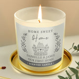 Personalised Home Scented Jar Candle: 1 - Candles By Gift Moments