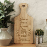 Personalised HOME Wooden Paddle Board: 1 - Chopping Boards By Gift Moments