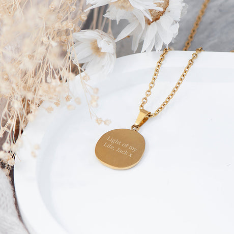 Personalised Honey Bee Necklace: 5 - Necklaces By Gift Moments