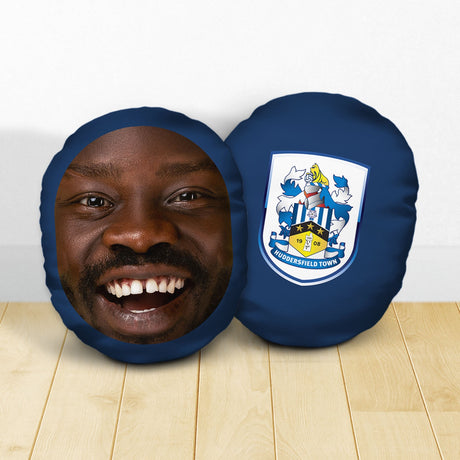 Personalised Huddersfield Town Crest Cushion: 1 - Cushions By Huddersfield Town