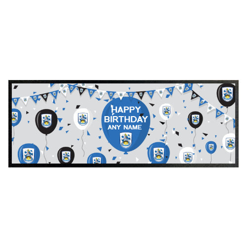 Huddersfield Town FC Personalised Bar Runner: 1 - Barware By Huddersfield Town