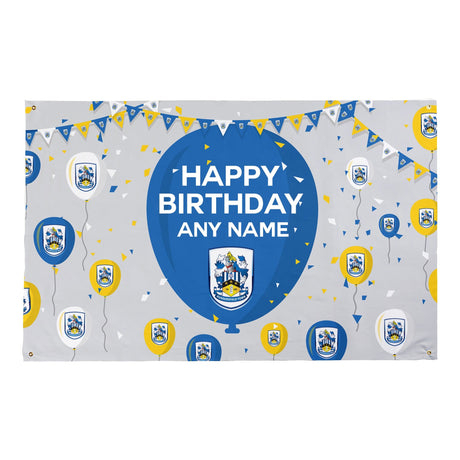 Personalised Huddersfield Town FC 5ft Banner: 1 - Flags & Banners By Huddersfield Town