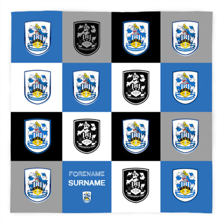 Personalised Huddersfield Town FC Fleece Blanket: 1 - Blankets By Huddersfield Town