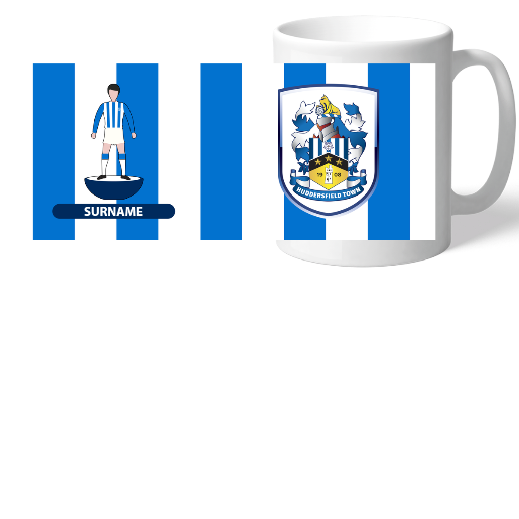 Personalised Huddersfield Town Player Mug: 2 - Mugs By Huddersfield Town