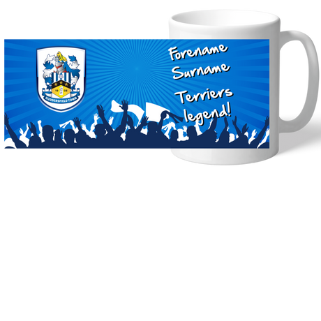 Huddersfield Town Personalised Legend Mug: 2 - Mugs By Huddersfield Town