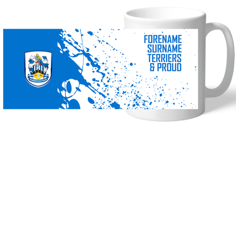 Personalised Huddersfield Town Fan Mug: 2 - Mugs By Huddersfield Town