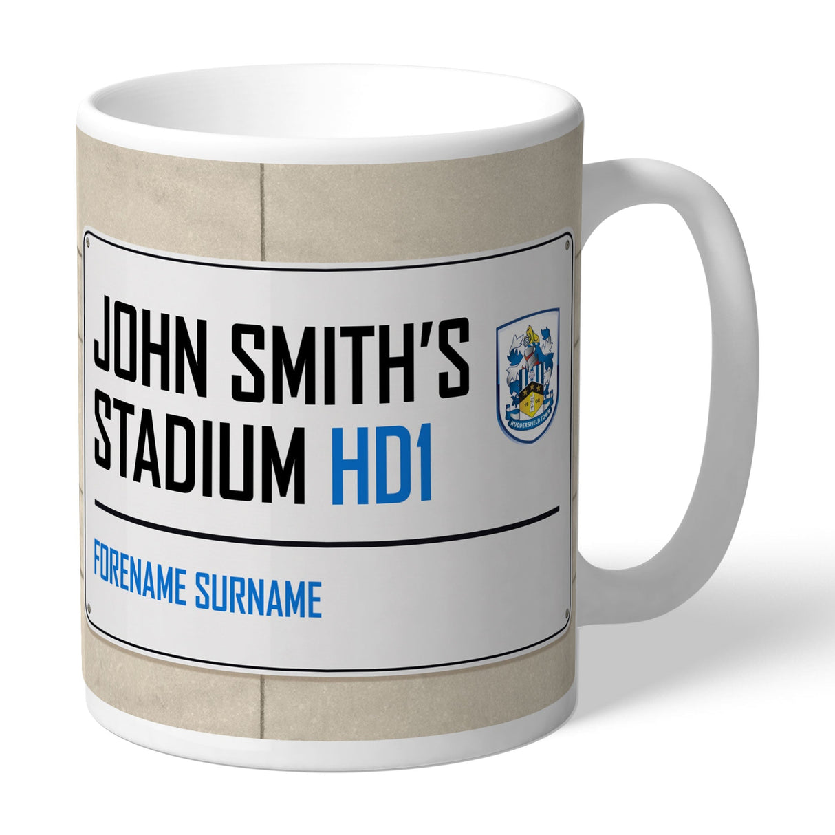 Personalised Huddersfield Town Mug: 1 - Mugs By Huddersfield Town