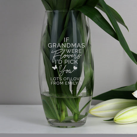 Personalised Bullet Vase with Custom Message: 1 - Vases By Gift Moments