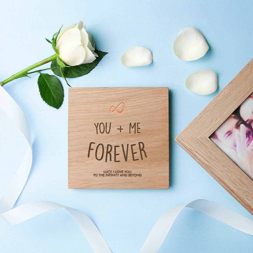 Personalised Infinite Love Photo Cube: 3 - Photo Cubes By Gift Moments