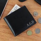 Personalised Leather Wallet with Initials: 1 - Wallets & Money Clips By Gift Moments