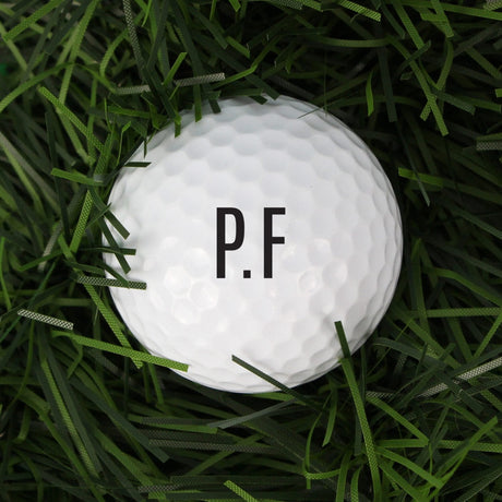 Personalised Initials Golf Ball Keepsake: 2 - Golf Balls By Gift Moments