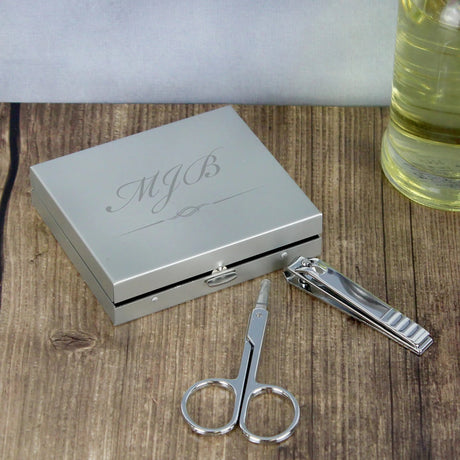 Personalised Initials Manicure Set: 2 - Travel Accessories By Gift Moments