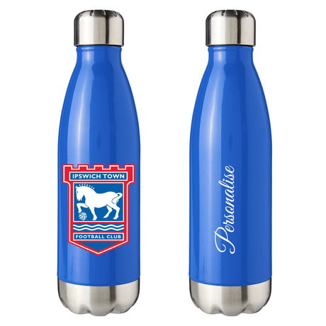 Ipswich Town FC Crest Insulated Water Bottle: 1 - Water Bottles By Ipswich Town