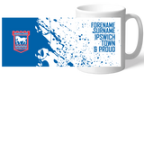 Personalised Ipswich Town FC Mug: 2 - Mugs By Ipswich Town