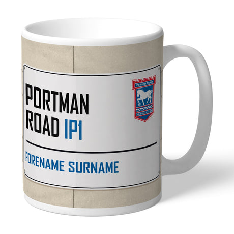 Personalised Ipswich Town FC Mug: 1 - Mugs By Ipswich Town