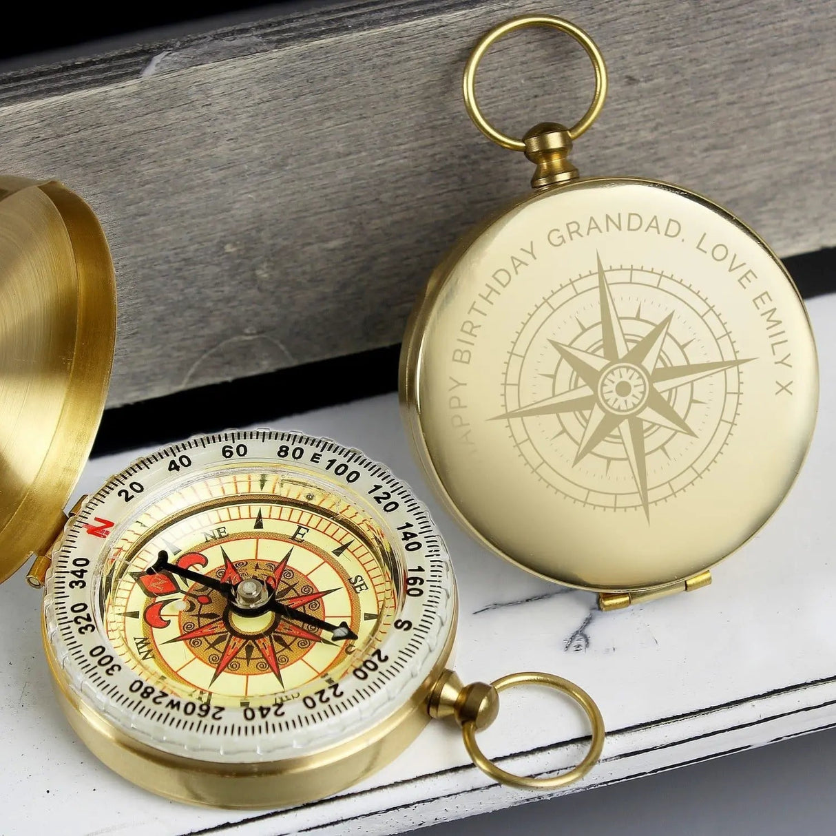 Personalised Keepsake Compass: 1 - Compasses By Gift Moments