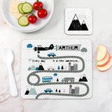 Personalised Adventure Placemat & Coaster Set: 1 - Placemats By Gift Moments