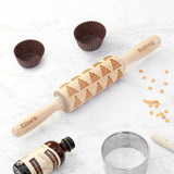 Personalised Kids Christmas Tree Rolling Pin: 2 - Tools By Gift Moments