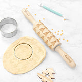 Personalised Kids Christmas Tree Rolling Pin: 1 - Tools By Gift Moments