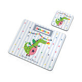 Personalised Kids Dragon Placemat & Coaster Set: 3 - Placemats By Gift Moments