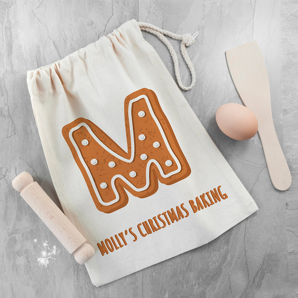 Personalised Kids Gingerbread Baking Set: 2 - Tools By Gift Moments