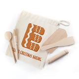 Personalised Kids Gingerbread Baking Set: 4 - Tools By Gift Moments